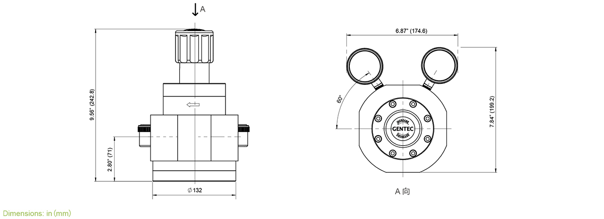GENTEC R19 Series High Flow Regulator